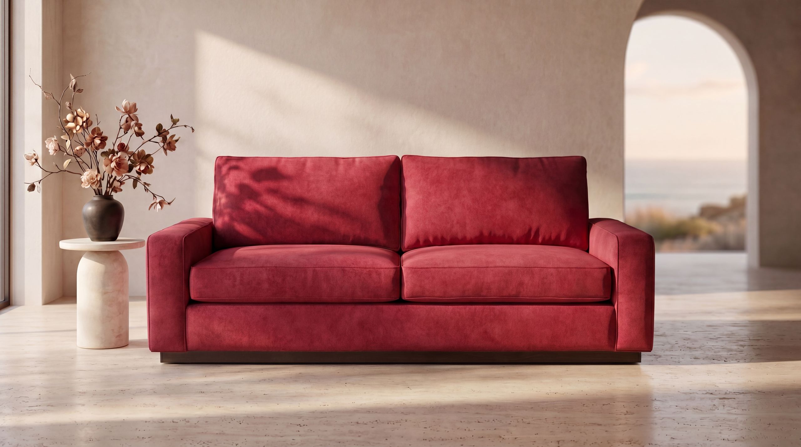 Red Sofas - Modern Couches for Sale